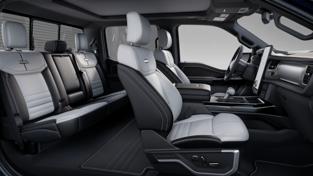 2025 F-150 Lightning®  Platinum® Interior view